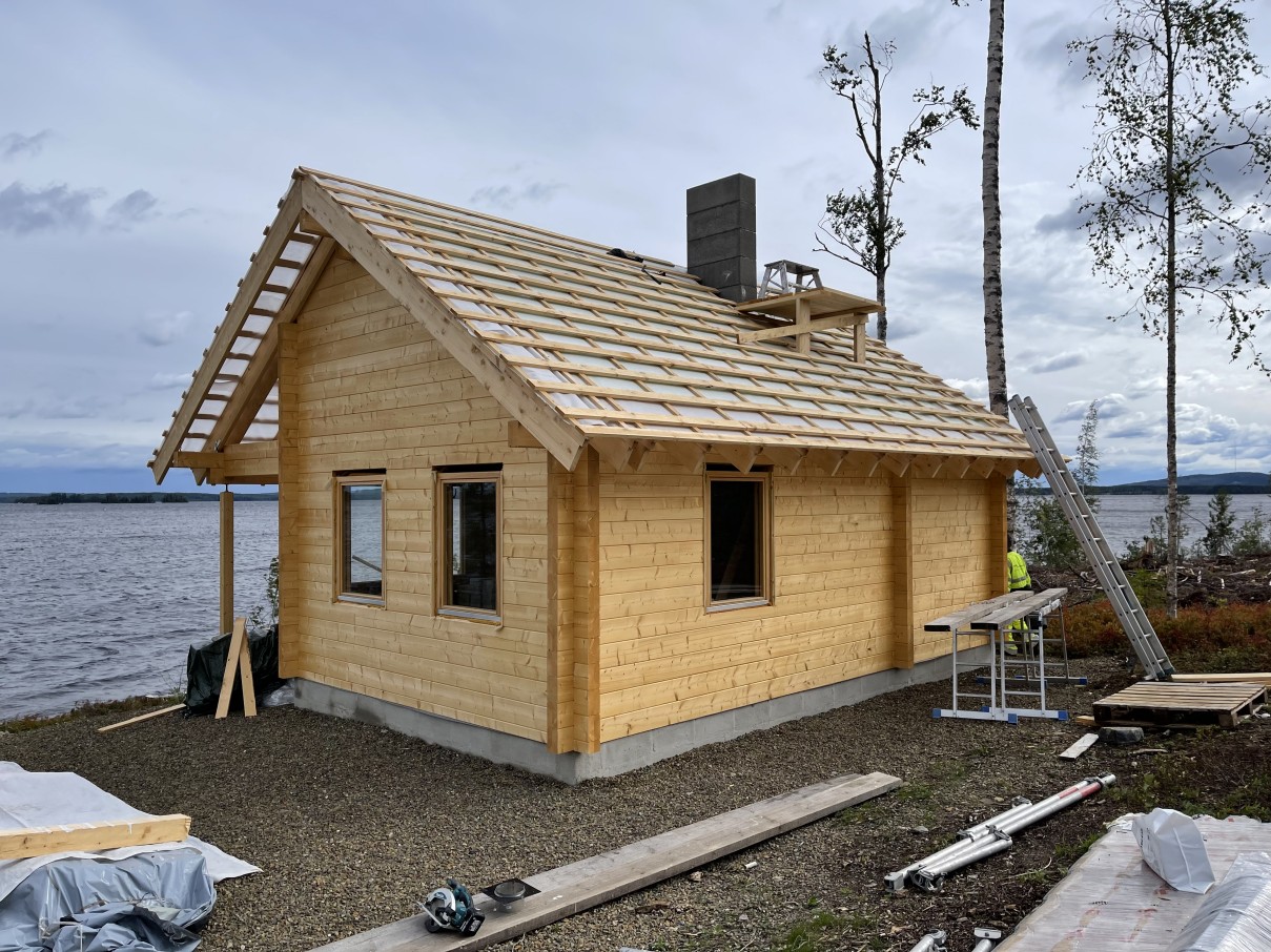 Kesämökin rakennus